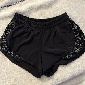 Limited edition Lululemon Reflective shorts